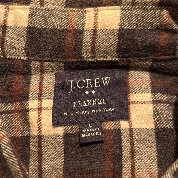 J Crew, L, Flannel - Picture 1 of 7